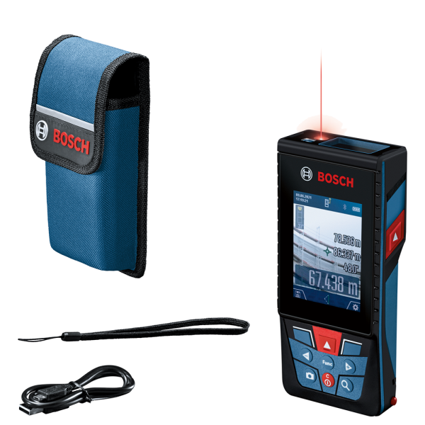 Bosch GLM 150-27 C Afstandsmeter In Tas - 150m - Detailed view of the product