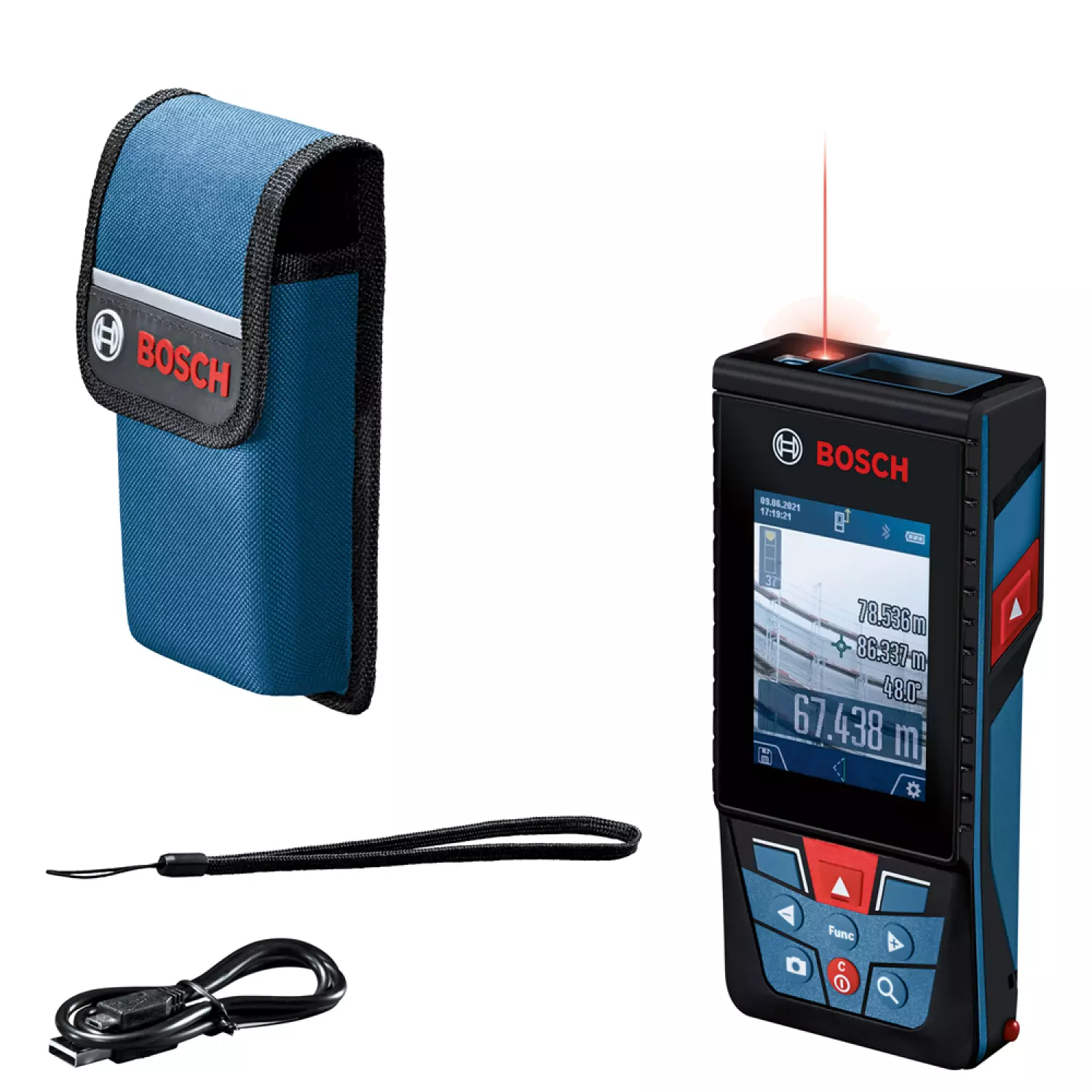 Bosch GLM 150-27 C Afstandsmeter In Tas - 150m thumbnail 2