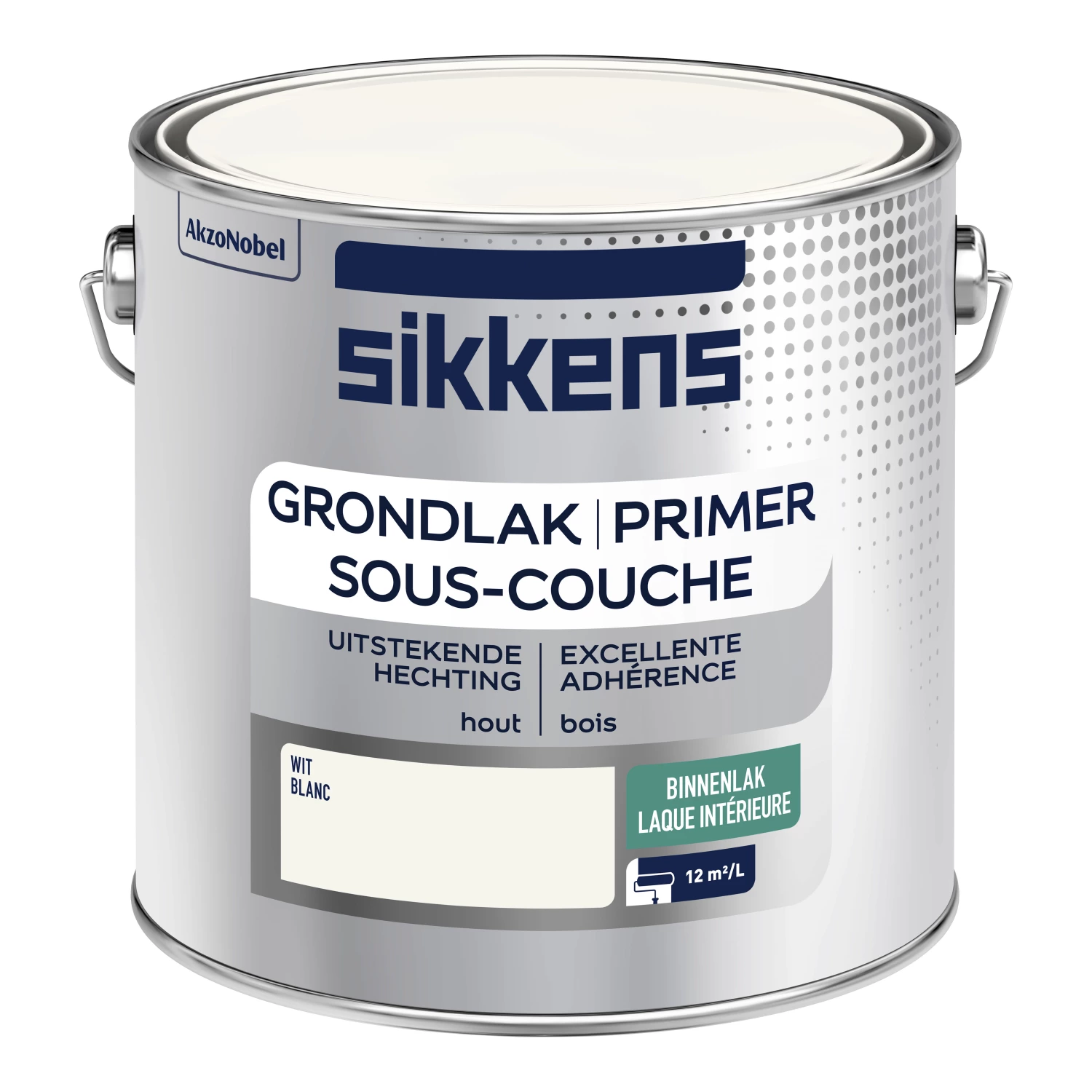 Sikkens grondlak binnen wit 25 liter