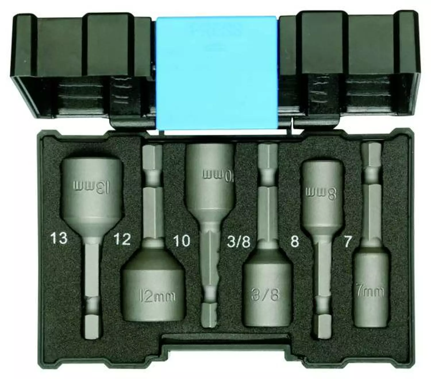 Gedore 666-006 Bitdopsleutel-box, 1/4", 6-delig