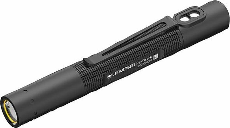 Ledlenser P2R Work 3,7V Accu LED Zaklamp - Oplaadbaar - IP54 - 110 Lm