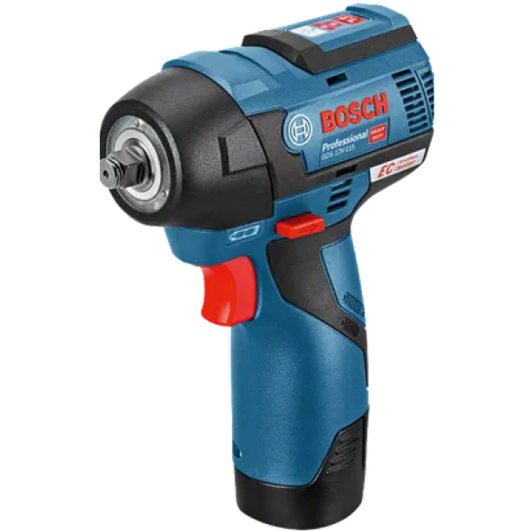 Bosch GDS 12V-115 12V Li-ion Accu Draaislagmoeraanzetter Body In L-Boxx - 115Nm - 3/8"- Koolborstelloos - Detailed view of the product