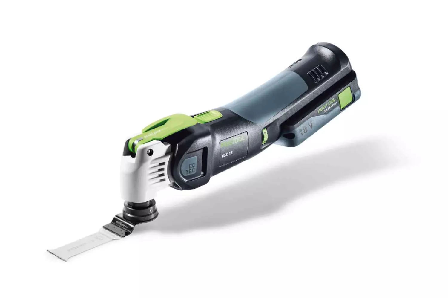 Festool VECTURO OSC 18 HPC40 EI-Plus 18V Li-Ion accu oscillerende set (1x 40Ah) in systainer - koolborstelloos