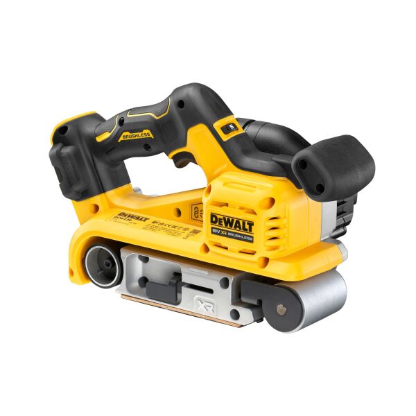 DeWALT DCW220NT-XJ 18V Li-ion XR Accu Bandschuurmachine Body In TSTAK - Koolborstelloos - Detailed view of the product