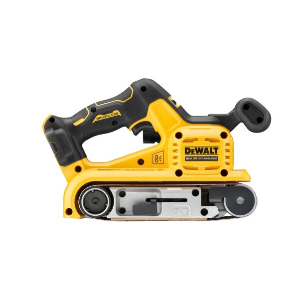 DeWALT DCW220NT-XJ 18V Li-ion XR Accu Bandschuurmachine Body In TSTAK - Koolborstelloos - Detailed view of the product
