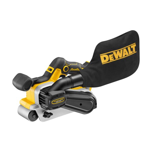 DeWALT DCW220NT-XJ 18V Li-ion XR Accu Bandschuurmachine Body In TSTAK - Koolborstelloos - Detailed view of the product