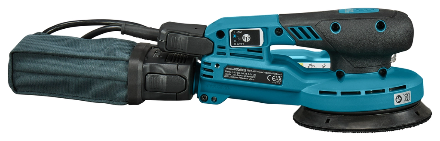 Makita BO003CGZ XGT 40V Li-ion Accu Exentrische Schuurmachine - 125mm thumbnail 3