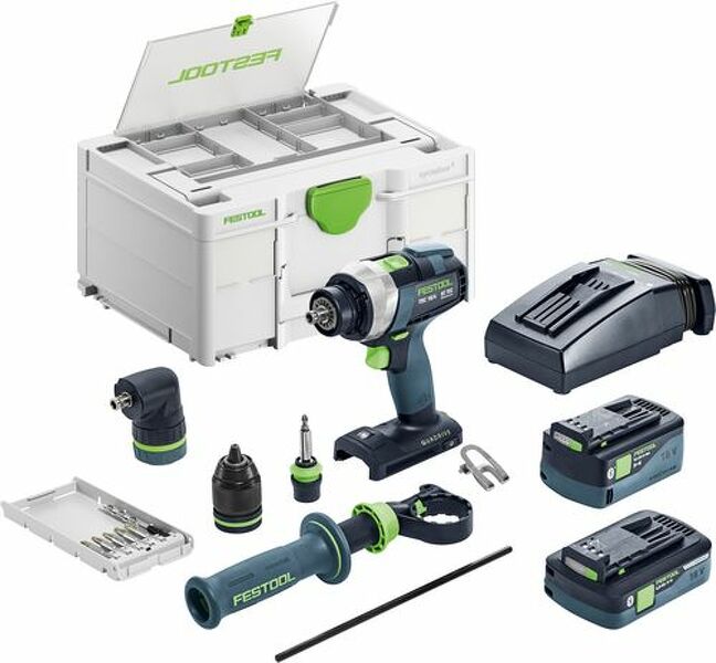 Festool TDC 18/4 5,0/4,0 I-Set Accu Schroefboormachine 18V 4.0/5.0Ah in Systainer - 577612