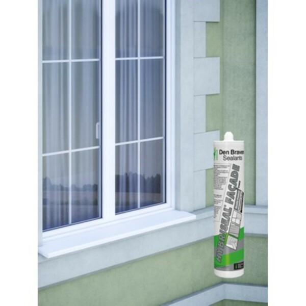 Zwaluw Den Braven 12001680 Hybriseal Facade Afdichtingskit - Cementgrijs - 300ml - Detailed view of the product