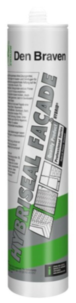 Zwaluw Den Braven 12001680 Hybriseal Facade Afdichtingskit - Cementgrijs - 300ml - Default image for the product