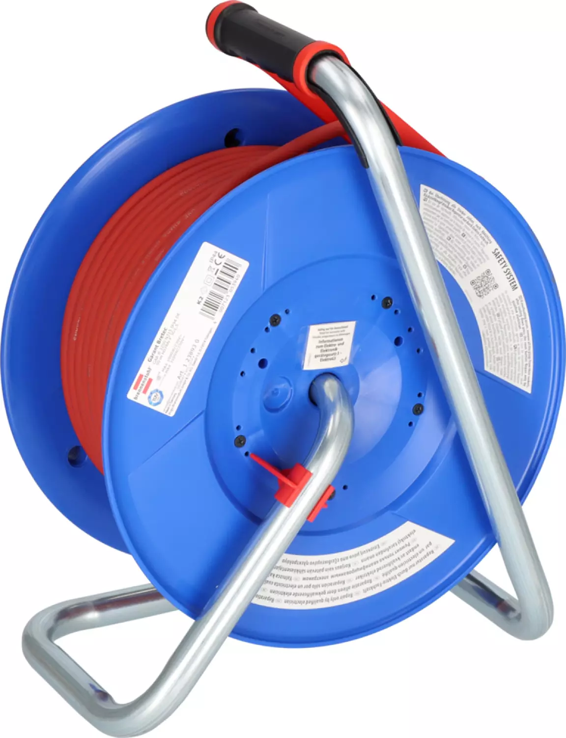 Brennenstuhl 1238930 Garant Bretec IP44 Kabelhaspel - H07RN-F 3G1,5 - 50m