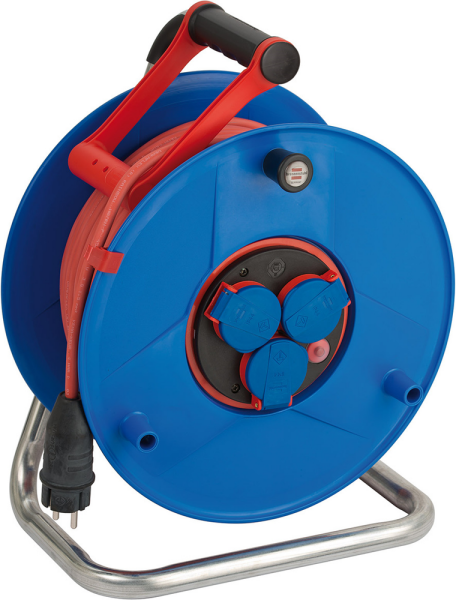 Brennenstuhl 1238930 Garant Bretec IP44 Kabelhaspel - H07RN-F 3G1,5 - 50m