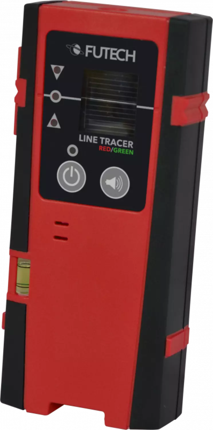 FUTECH Line Tracer Laserontvanger - Rood / Groen - 50m