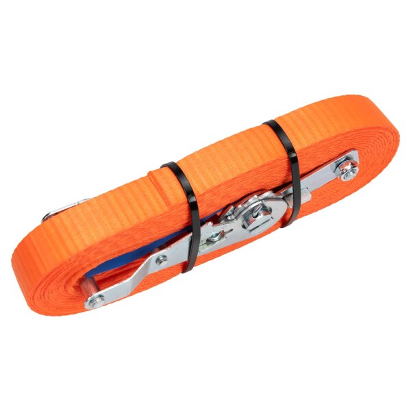 Konvox LAZE1425-0207 Spanband Eindloos Met Ratelgesp HD - 7m X 25mm - 1500 DaN - Oranje - Default image for the product