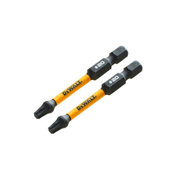 DeWALT DT70533T T20 Extreme Impact Torsion Schroefbits - 50mm (2st) - Detailed view of the product
