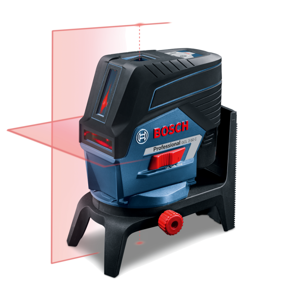 Bosch GCL 2-50 C 12V Li-Ion Accu Kruislijnlaser Incl. AA Adapter In Etui - 20m - Detailed view of the product