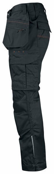 Jobman 2322 Werkbroek Holsterpockets - Maat 50 - Zwart - Detailed view of the product