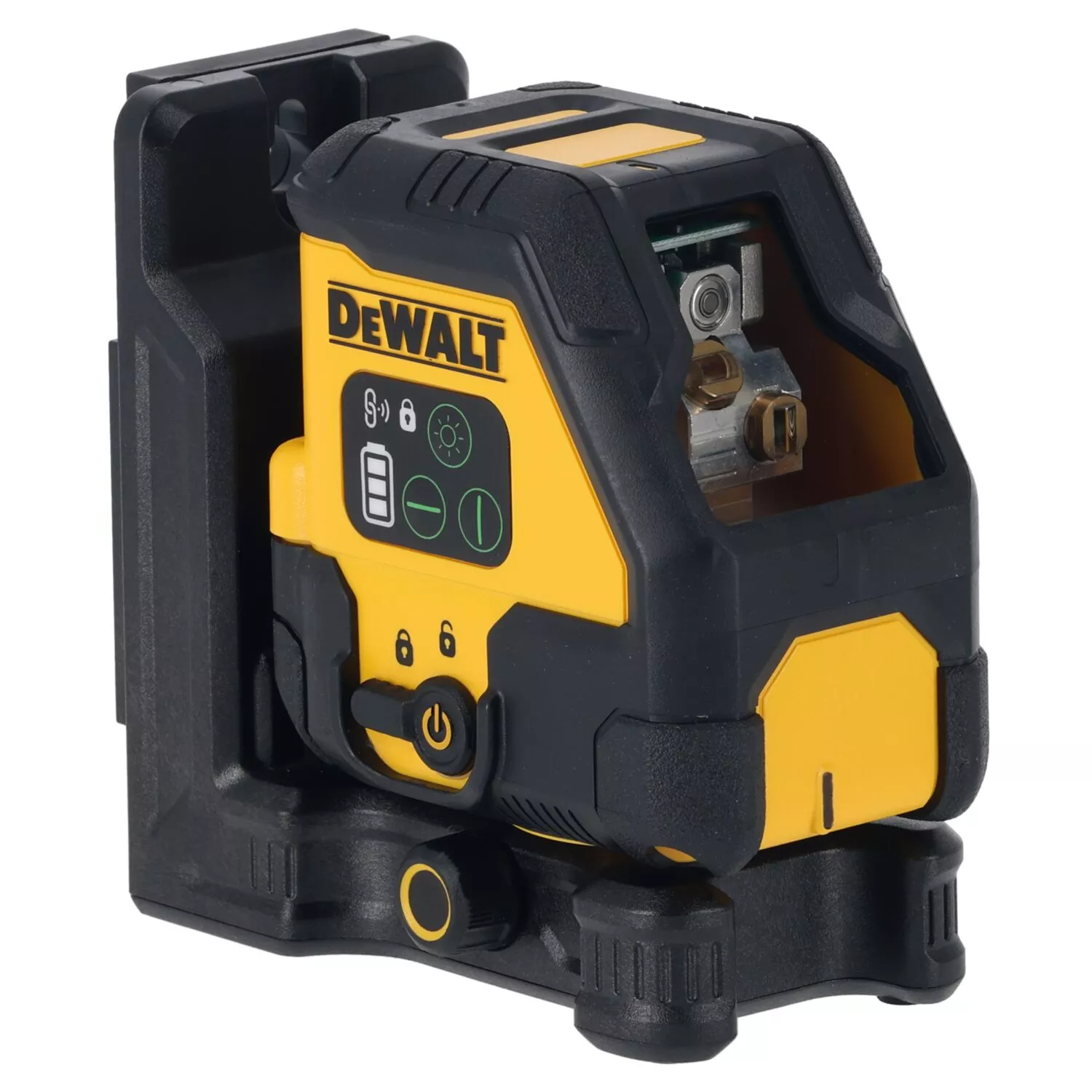 DeWALT Kruislijnlaser DCLE14201GB In Tas - Groen - 2 Lijnen - 45m - IP54 thumbnail 3