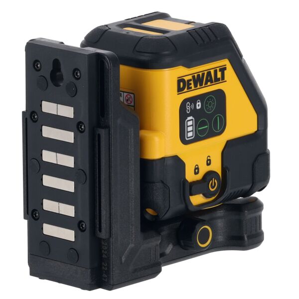 DeWALT Kruislijnlaser DCLE14201GB In Tas - Groen - 2 Lijnen - 45m - IP54 - Detailed view of the product