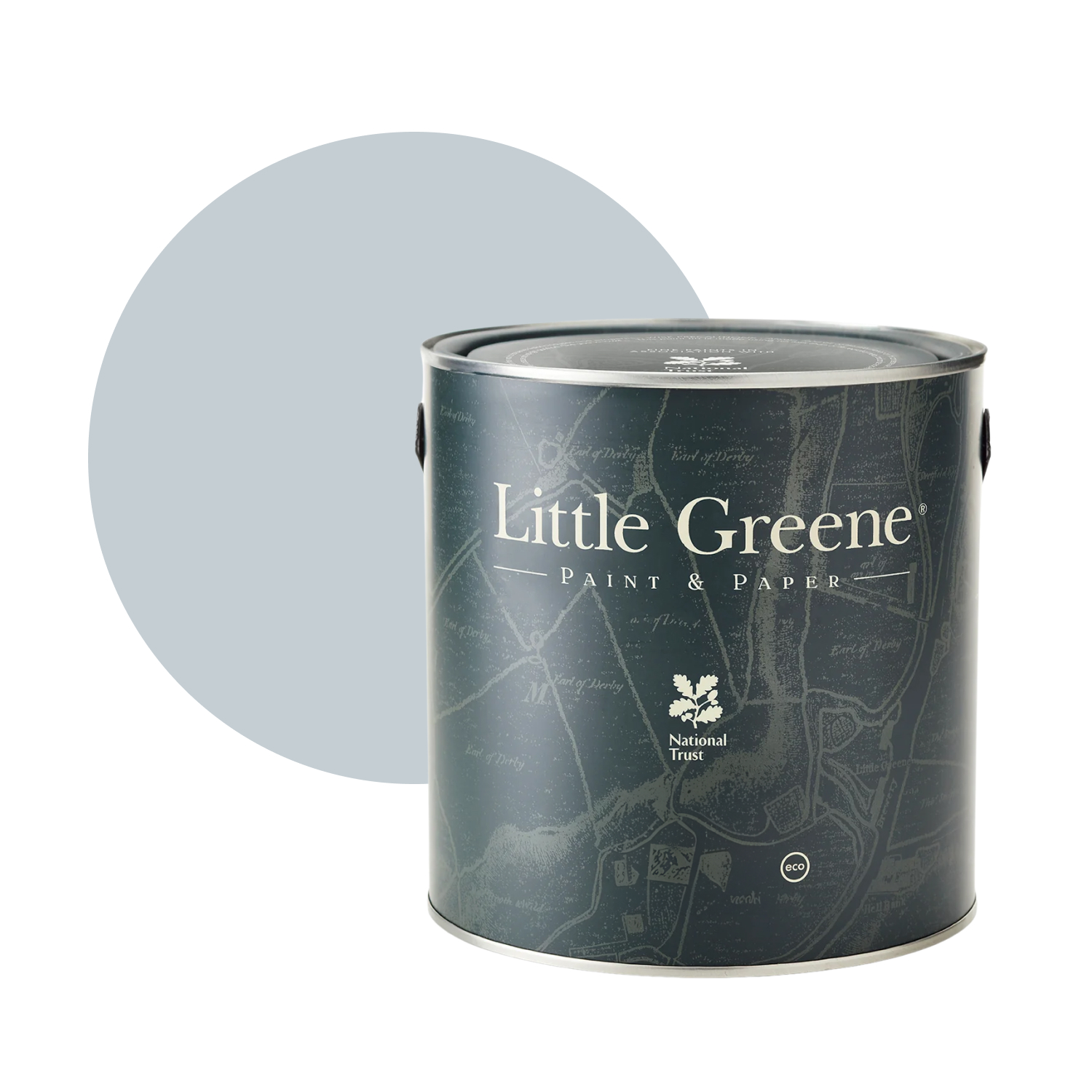 Little Greene Interior Oil Eggshell - Gauze Dark No. 166 - 5L