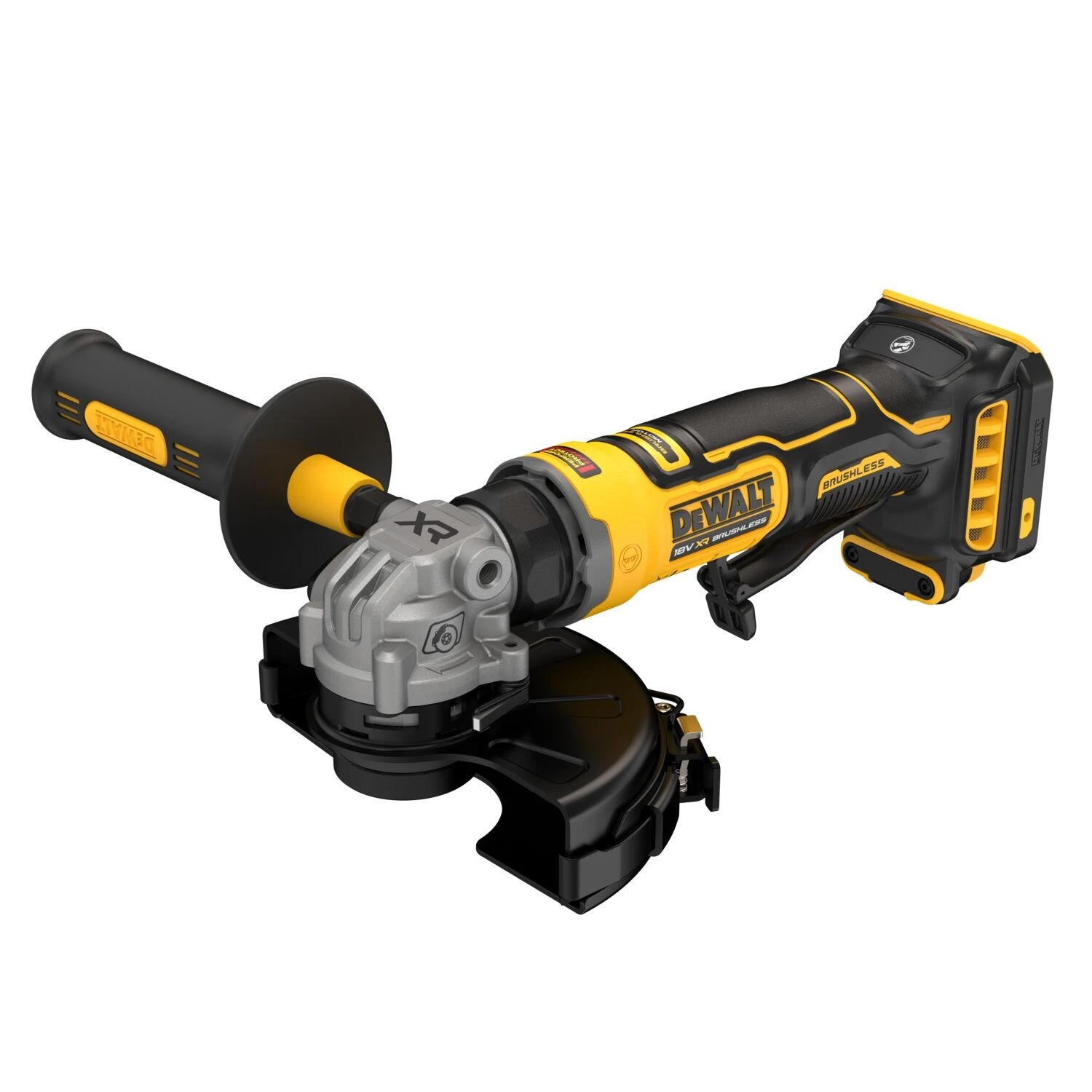 DeWALT DCG404N 18V Li-ion Accu Compacte Haakse Slijper Body - 125mm thumbnail 3
