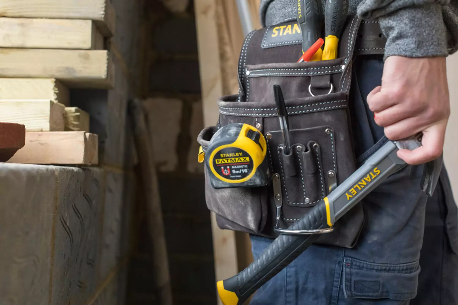 Stanley 1-80114 Gereedschapsgordel - 28 X 9 X 25cm thumbnail 2