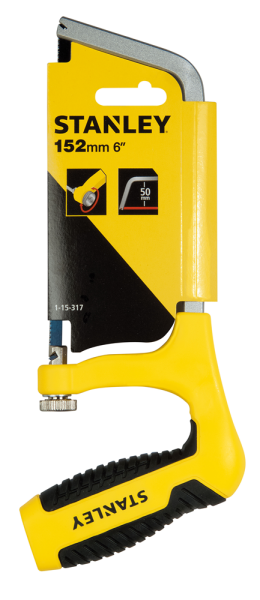 Stanley 1-15-317 Mini Metaalzaag Met Kunststof Pistoolgreep - 150mm - Detailed view of the product