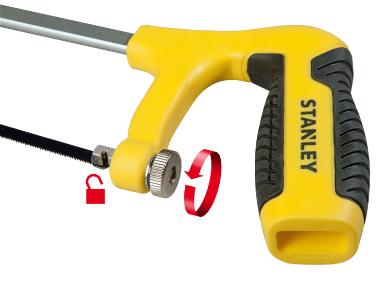 Stanley 1-15-317 Mini Metaalzaag Met Kunststof Pistoolgreep - 150mm - Detailed view of the product