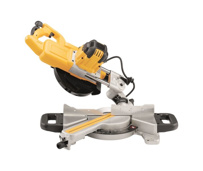 DeWALT DWS774SET Afkortzaag Met XPS Zaaglijnindicator - 1400W - 216 X 30mm - Detailed view of the product