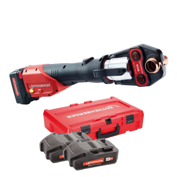 Rothenberger Romax 4000 Basic 18V Li-ion Accuperstang Set (1x 2.0Ah + 1x 4.0Ah Accu) In Koffer - Default image for the product