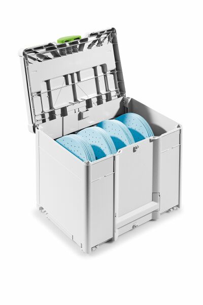 Festool SYS-STF D225 GR-Set Schuurmateriaal-Systainer³ - Detailed view of the product