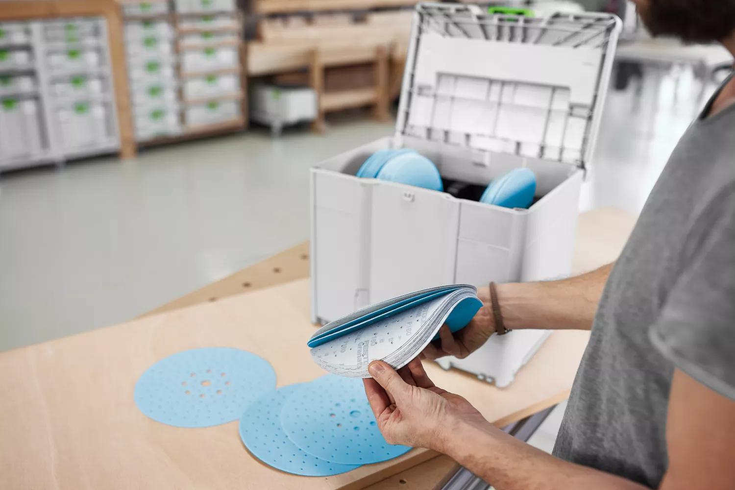 Festool SYS-STF D225 GR-Set Schuurmateriaal-Systainer³ thumbnail 3