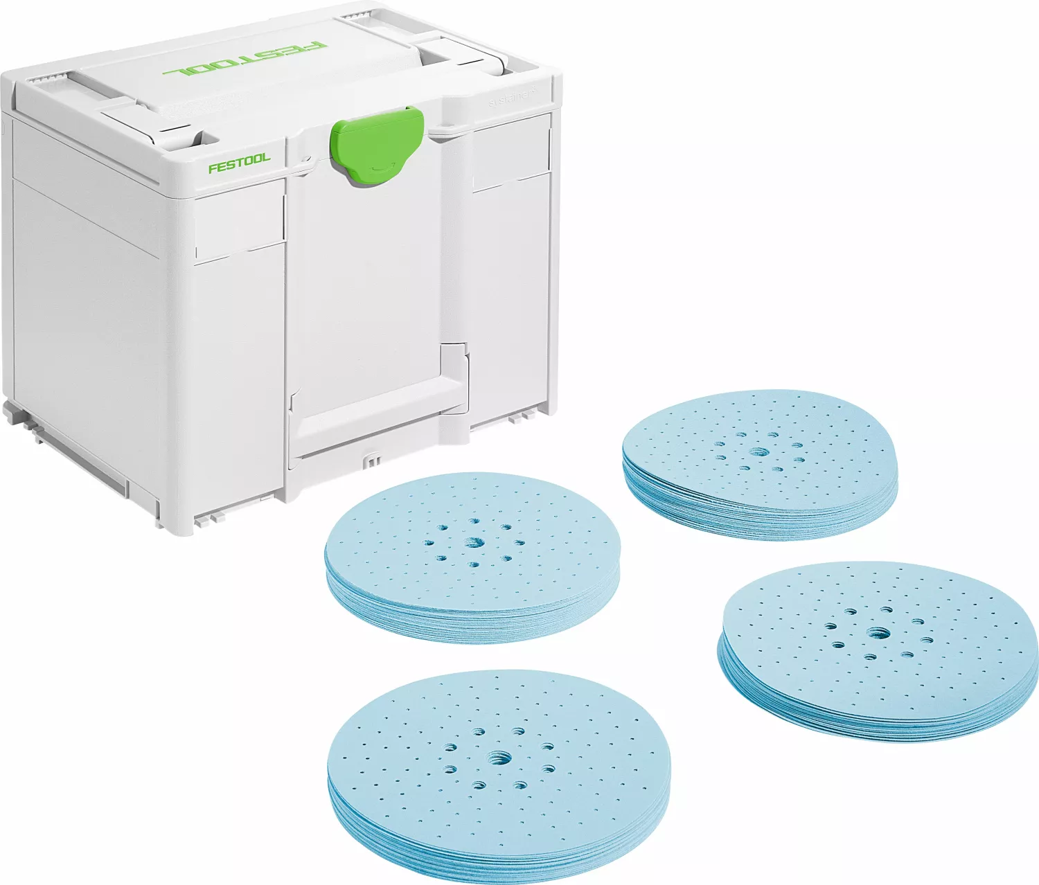Festool SYS-STF D225 GR-Set Schuurmateriaal-Systainer³