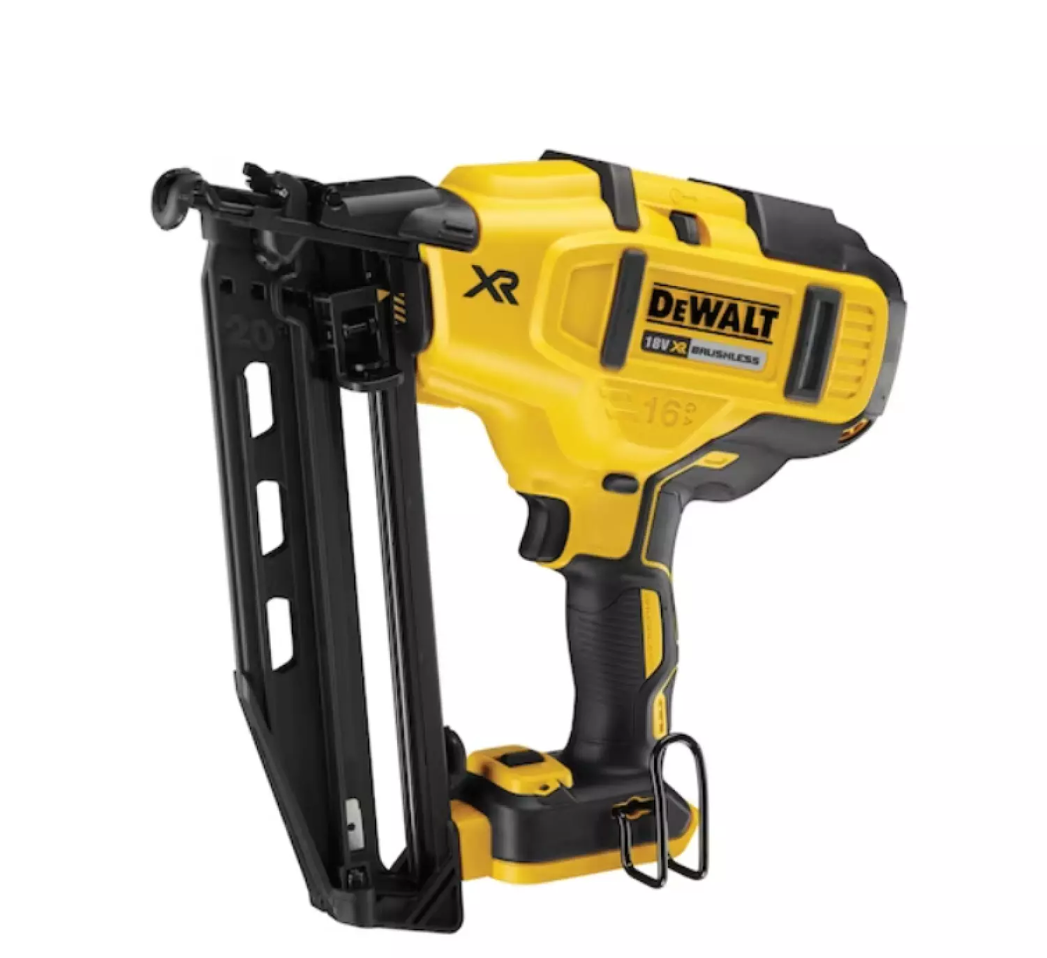 DeWALT DCN660NT-XJ 18V Li-ion XR Accu Afwerktacker Body In TSTAK - 32-63mm - 16 Gauge - Koolborstelloos thumbnail 2