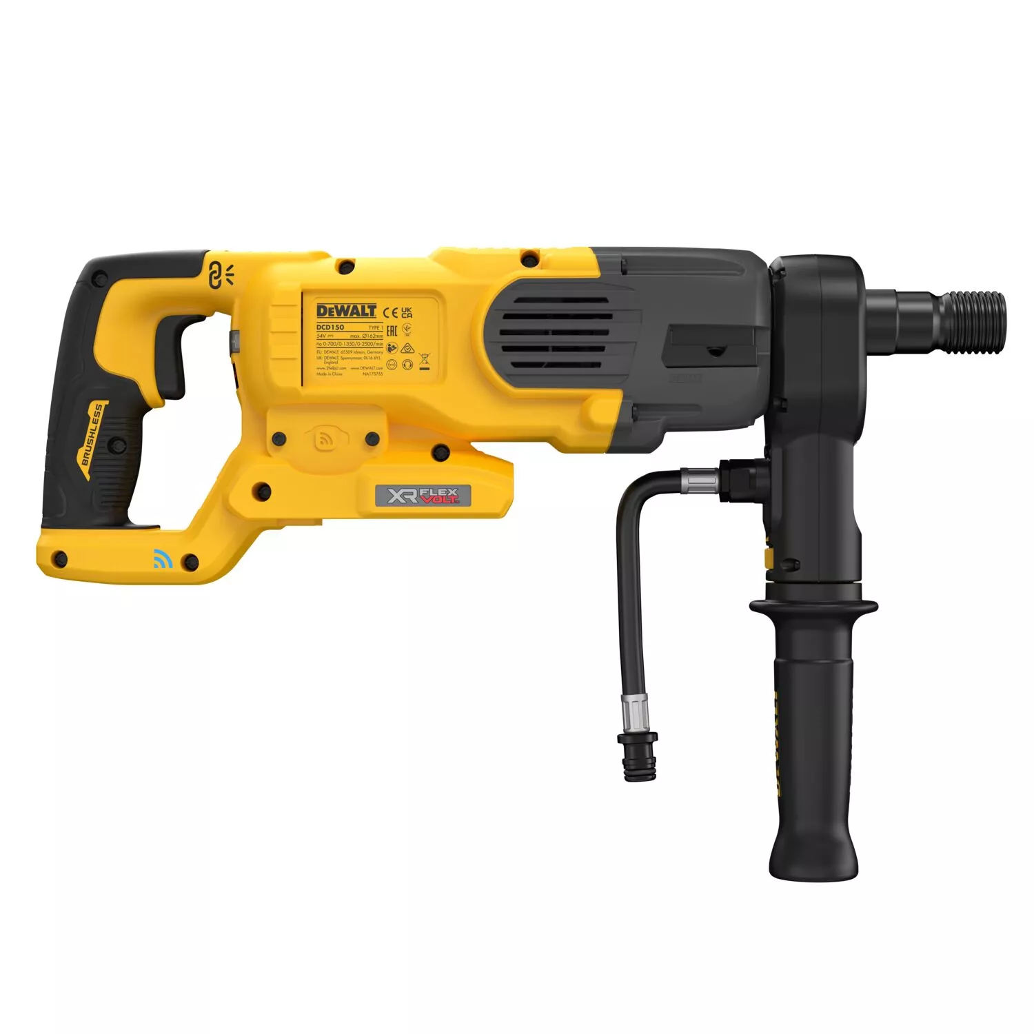 DeWALT DCD150NK 54V Flexvolt Li-ion Accu Diamantboormachine Body In Koffer - 160mm thumbnail 4