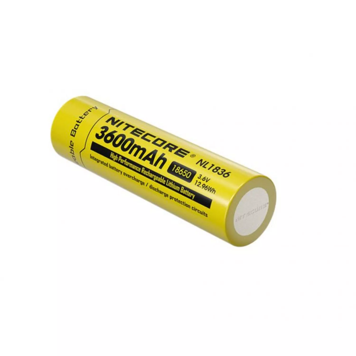 Nitecore NL1836 Oplaadbare 18650 Li-Ion Batterij 3600mAh thumbnail 2