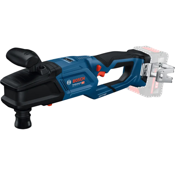 Bosch GRD 18V-127 HX 18V Accu Haakse Boormachine Body - Bithouder Met Zeskantopname