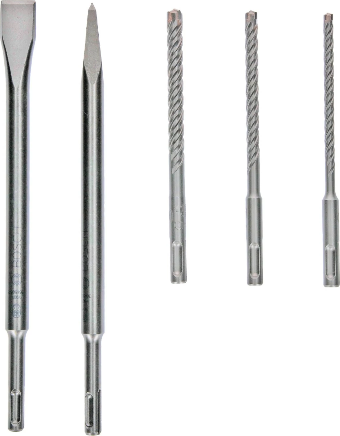 Bosch 2607017515 PRO 5-delige SDS Plus-4C Beitel- En Borenset