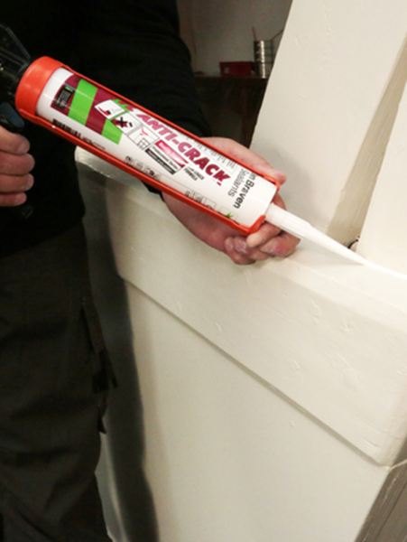 Zwaluw Den Braven 11615201 Acryl Anti-Crack Acrylaatkit - Wit - 310ml - Detailed view of the product