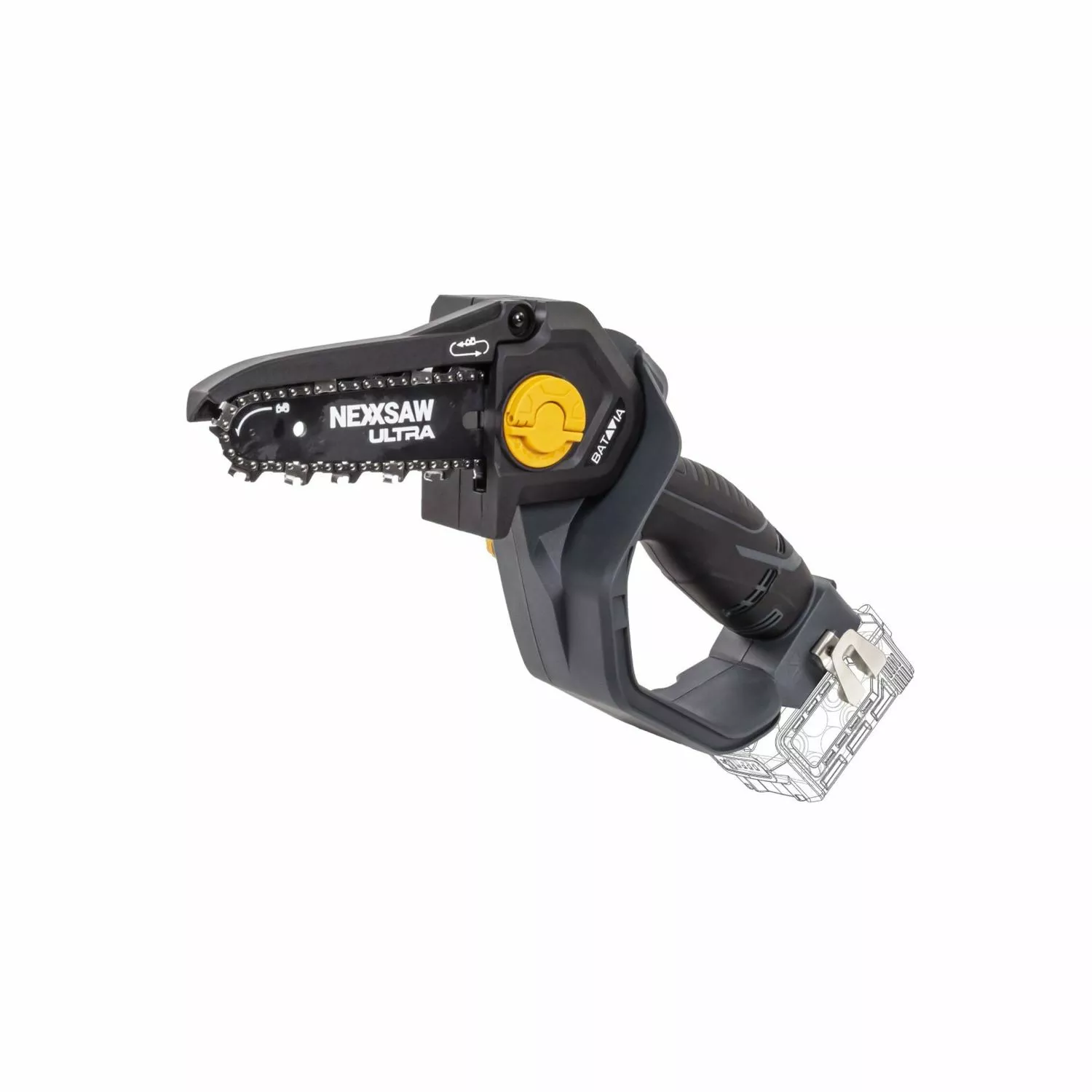 Batavia 7064322 Nexxsaw V3.2 Maxxpack Ultra 18V Li-Ion Accu Mini Kettingzaag Body - 17,5cm