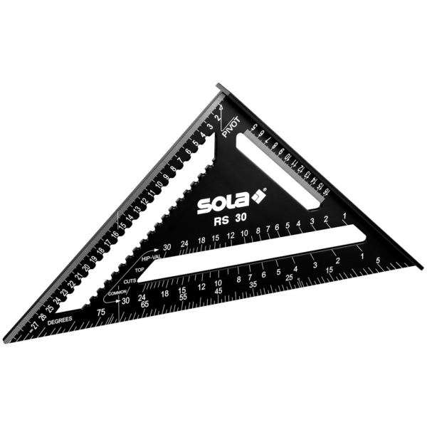Sola RS 30 Meetdriehoek Metrisch - 30cm - Detailed view of the product