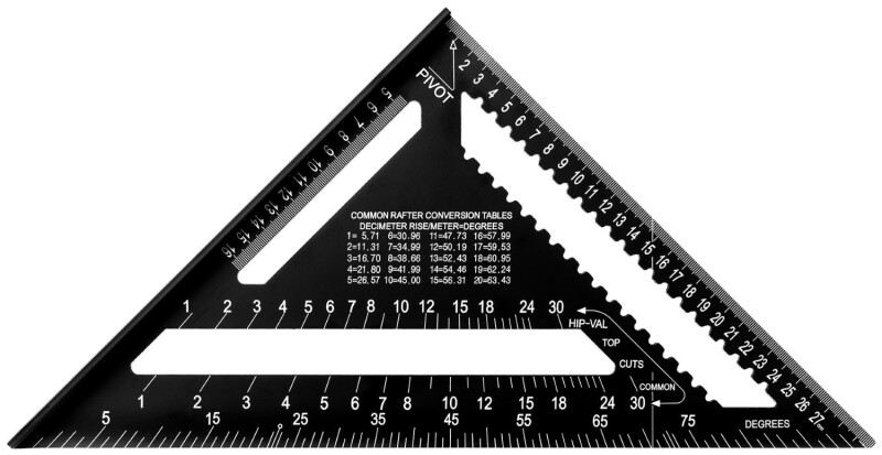 Sola RS 30 Meetdriehoek Metrisch - 30cm - Detailed view of the product