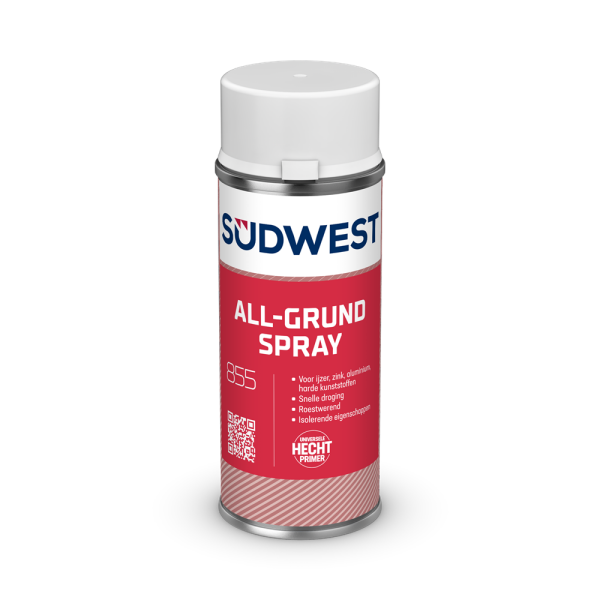 Südwest Allgrund Spray - Ral 7001 Grijs - 400ml - Detailed view of the product