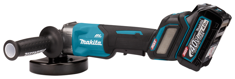 Makita GA032GM201 XGT 40V Max Li-ion Accu Haakse Slijper Set (2x 4,0Ah) In Mbox - 125mm - Koolborstelloos - Detailed view of the product