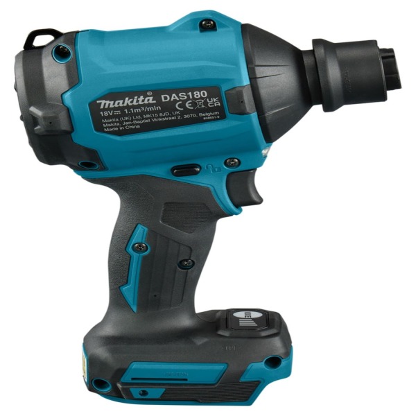 Makita DAS180Z LXT 18V Li-ion Accu Blaas- En Zuigmachine In Gereedschapszak Body - 200m/s - Detailed view of the product