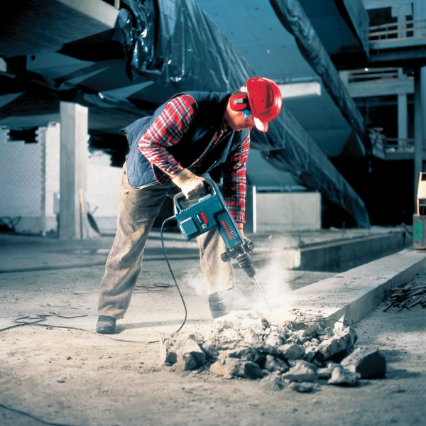 Bosch GSH 11 E SDS-max Breekhamer In Koffer - 1500W - 16,8J - Detailed view of the product