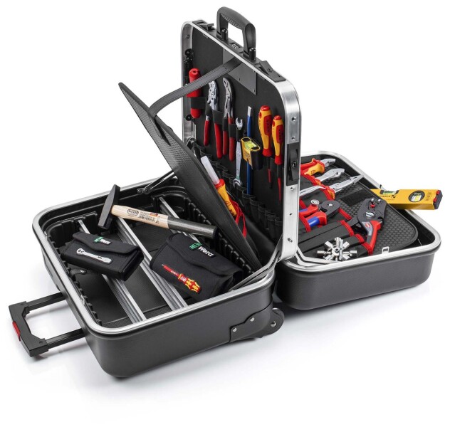 Knipex 00 21 41 BIG Twin Move Elektro Gereedschapset In Koffer - 63-delig - Detailed view of the product