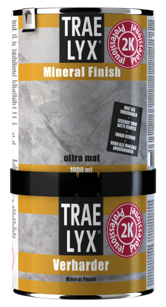 Trae Lyx Mineral Finish 1L Incl. Trae Lyx Grondlak 1L - Detailed view of the product