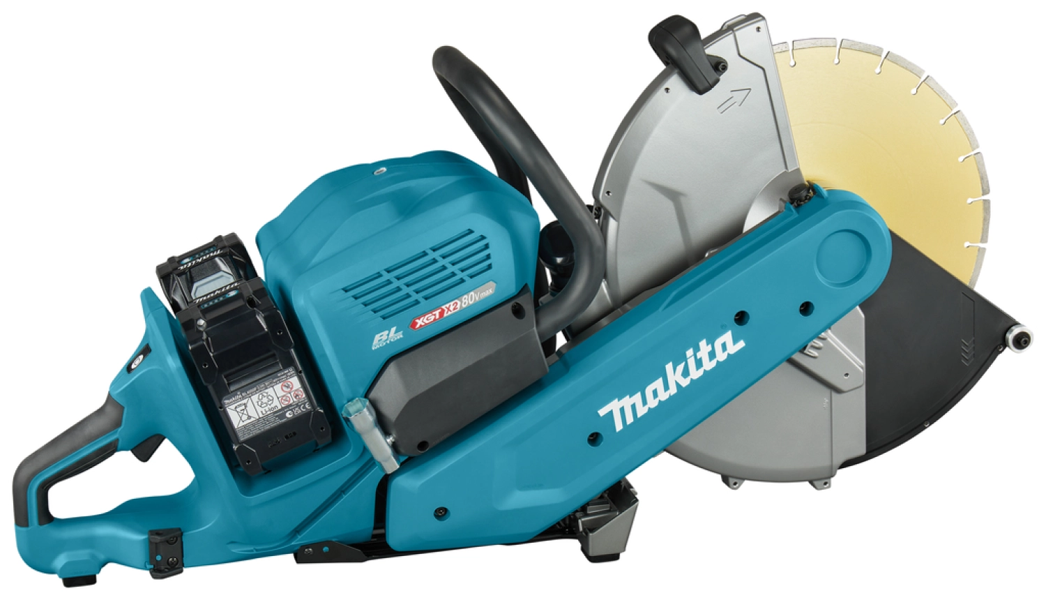 Makita CE002GL204X XGT 2x40 V Max Li-ion Accu Doorslijper Set (2x 8,0Ah) In Doos/Mbox - 355mm thumbnail 2