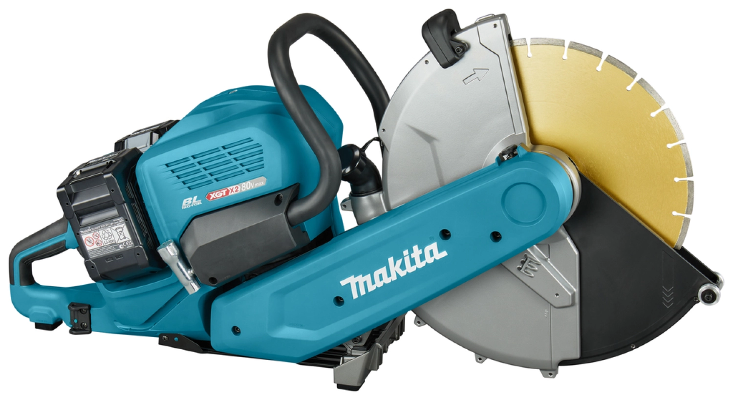 Makita CE002GL204X XGT 2x40 V Max Li-ion Accu Doorslijper Set (2x 8,0Ah) In Doos/Mbox - 355mm thumbnail 3